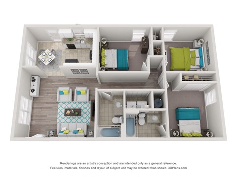 bedroom floor plan an opens a dialog